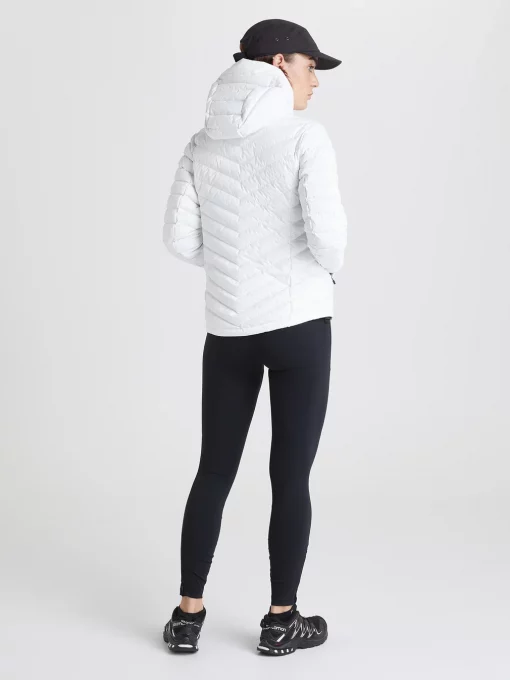 Peak Performance Frost Down Hood Jacket Women Offwhite