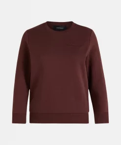 Peak Performance Original Small Logo Crew Women Sapote