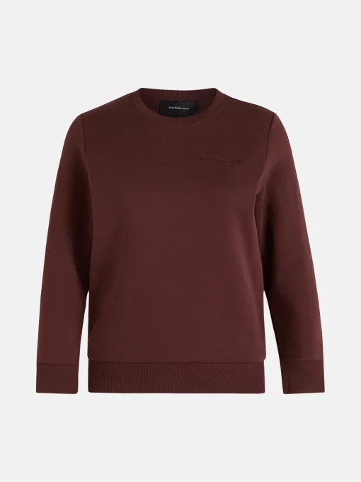 Peak Performance Original Small Logo Crew Women Sapote
