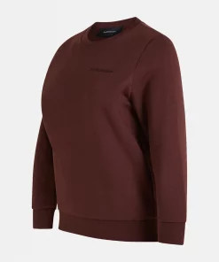 Peak Performance Original Small Logo Crew Women Sapote
