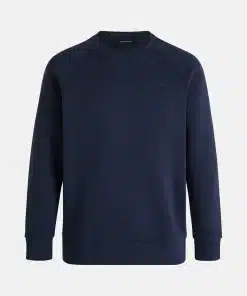 Peak Performance Original Small Logo Crew Men Blue Shadow