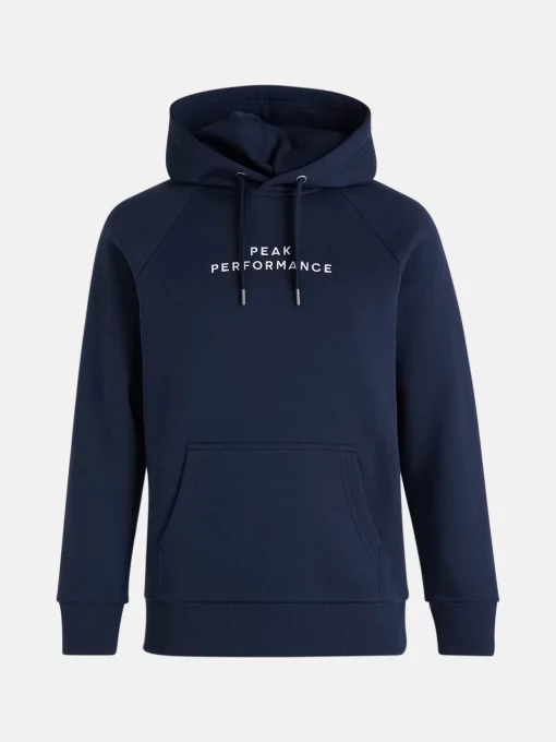 Peak Performance Sportswear Hoodie Men Blue Shadow