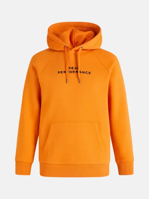 Peak Performance Sportswear Hoodie Men Orange Flare