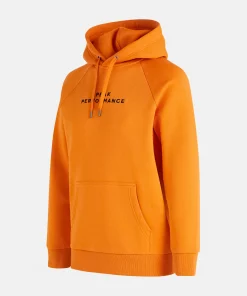 Peak Performance Sportswear Hoodie Men Orange Flare
