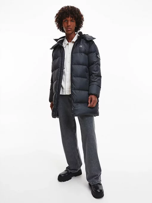 Calvin klein Down Puffer Coat Black