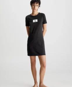 Calvin Klein Night Dress Black