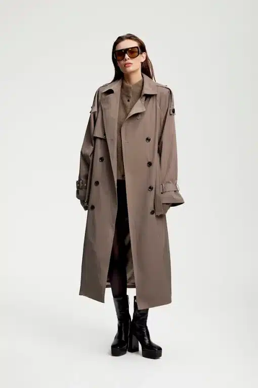 Gestuz Sargagz Trenchcoat Walnut