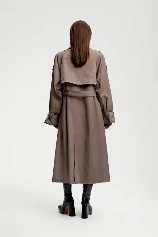 Gestuz Sargagz Trenchcoat Walnut