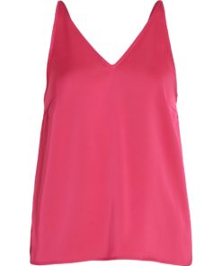 Vila Ravenna Strap Top Pink Yarrow
