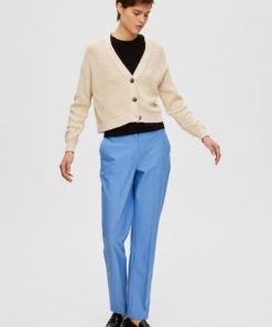 Selected Femme Sinna New Knit Cardigan Sandshell