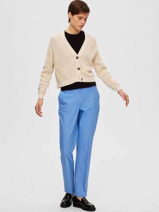 Selected Femme Sinna New Knit Cardigan Sandshell
