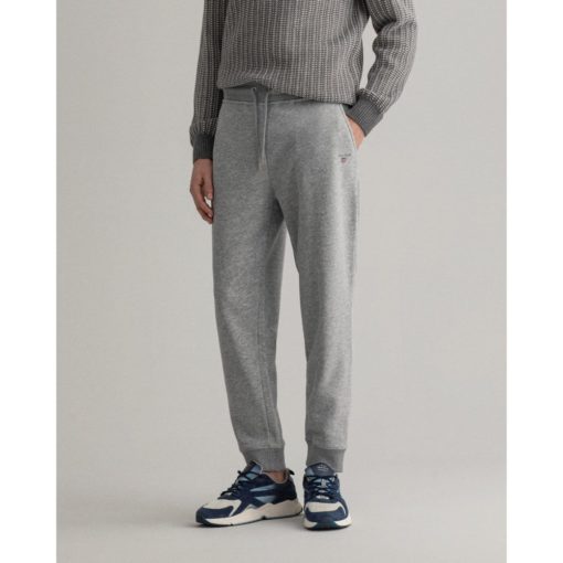 Gant Originals Sweat Pants Grey Melange