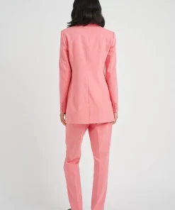 In Wear Zellaiw Long Blazer Pink Rose