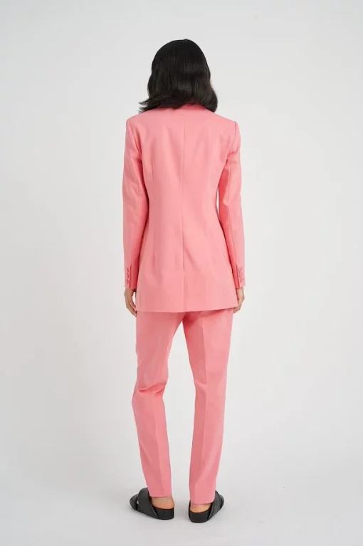 In Wear Zellaiw Long Blazer Pink Rose