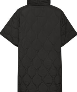 Part Two Safia Poncho Jacket Black