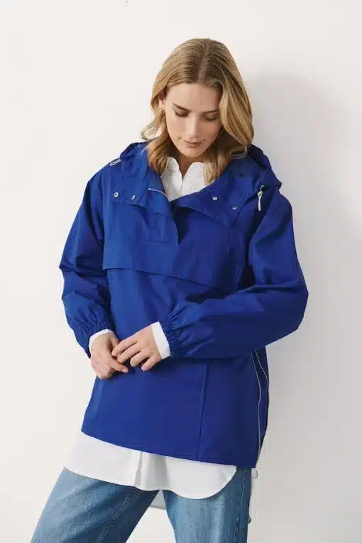 Part Two Skye Anorak Jacket Mazarine Blue