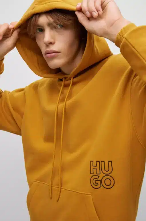 Hugo Dandrill Hoodie Orange