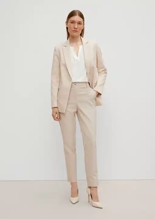 Comma, 7/8 Trousers Beige