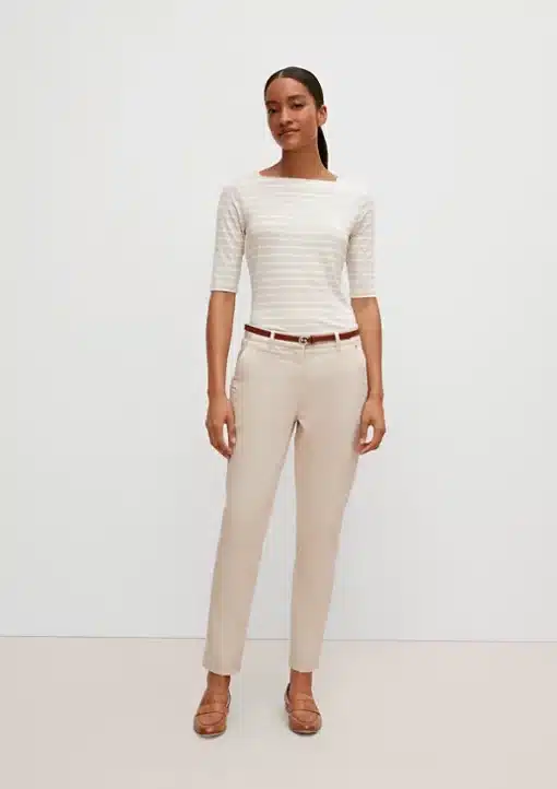 Comma, 7/8 Trousers Beige