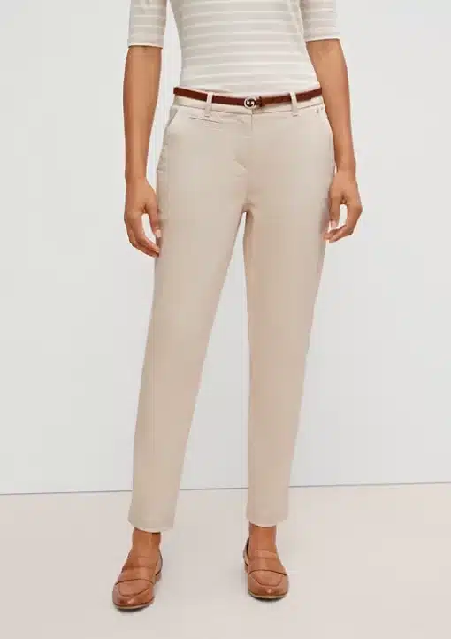 Comma, 7/8 Trousers Beige