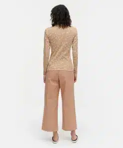 Marimekko Pilke Unikko Jersey Turtleneck Top
