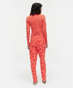Marimekko Pilke Unikko Jersey Turtleneck Top