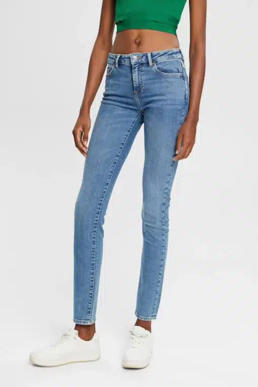 Esprit Slim Fit Jeans Medium Blue Washed