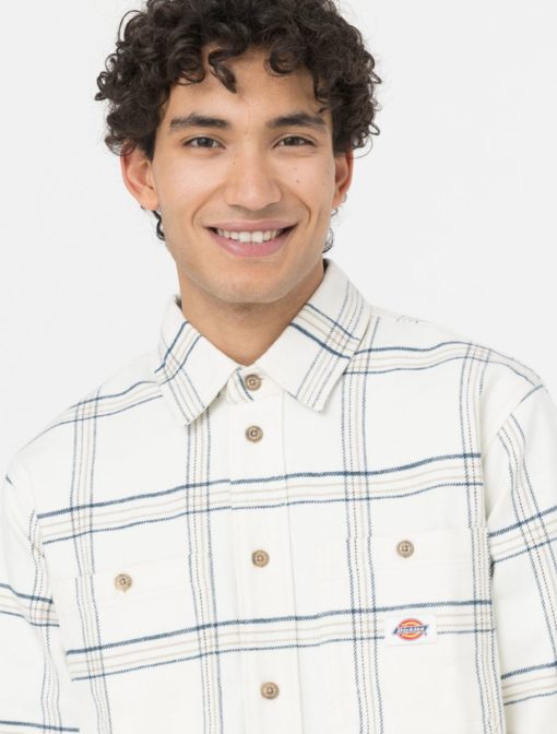 Dickies Warrenton Long Sleeve Shirt Cloud