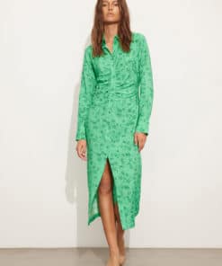 Envii Envictoria Long Dress Aop Water Lily Aop