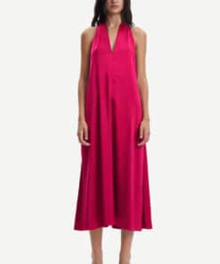 Samsoe & Samsoe Cille Dress Cerise