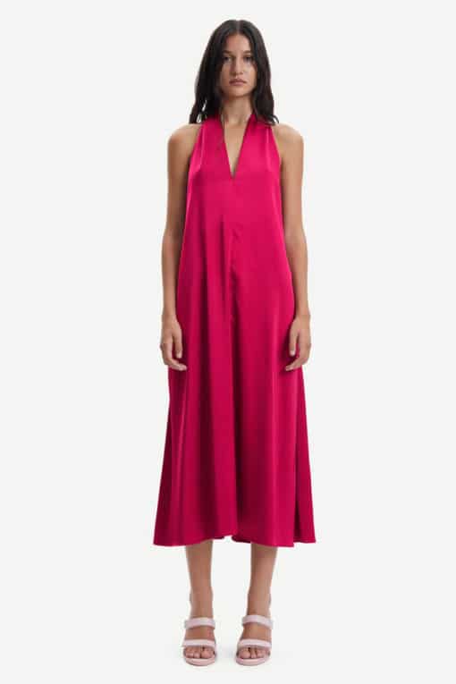 Samsoe & Samsoe Cille Dress Cerise