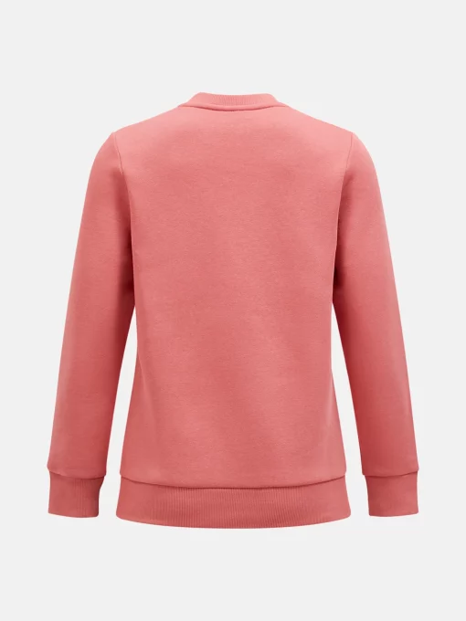 Peak Performance Original Small Logo Crew Women Trek Pink