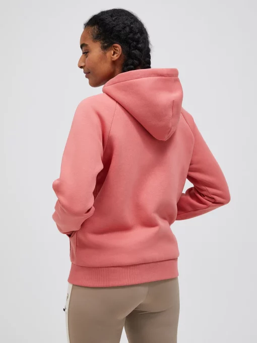 Peak Performance Original Small Logo Zip Hood Women Trek Pink