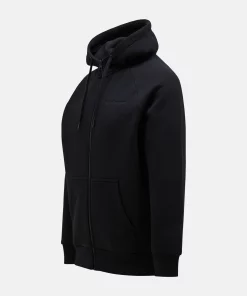 Peak Performance Original Small Logo Zip Hood Men Black