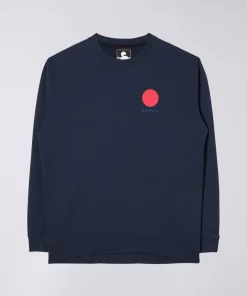 Edwin Japanese Sun Sweatshirt Navy Blazer