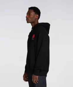 Edwin japanese Sun Hoodie Black
