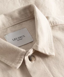 Les Deux Layton Hybrid Shirt Jacket Ivory