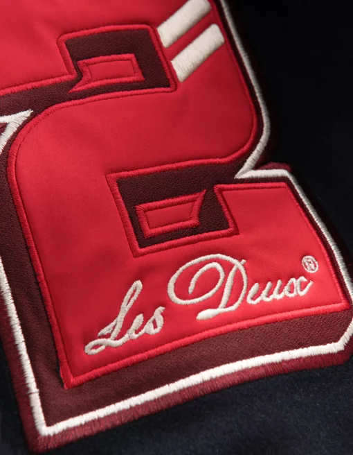 Les Deux Varsity Wool Jacket 2.0 Dark Navy