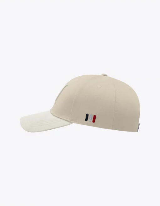 Les Deux Baseball Cap Suede II Ivory