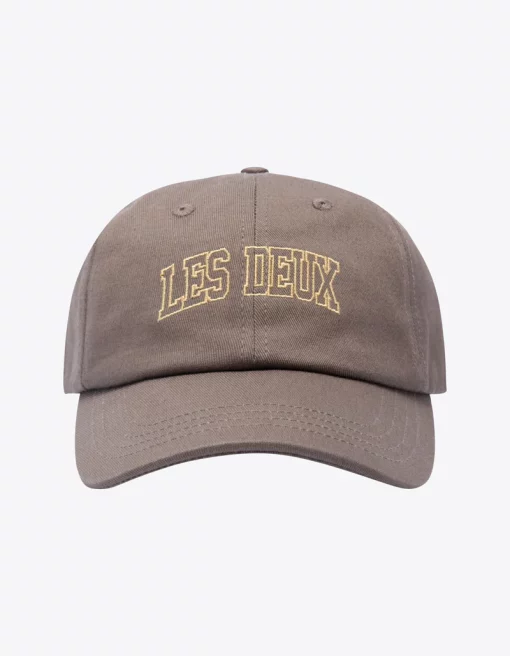 Les Deux Blake Dad Cap Desert Taupe/Lemon Sorbet
