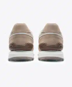 Les Deux Trenton Suede Sneaker Dark Sand