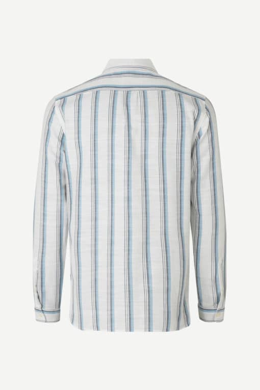 Samsoe & Samsoe Liam FX Shirt Blue Stone
