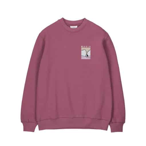 Makia Steamer Sweatshirt Tulip