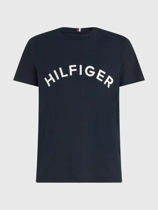 Tommy Hilfiger Arched Tee Desert Sky