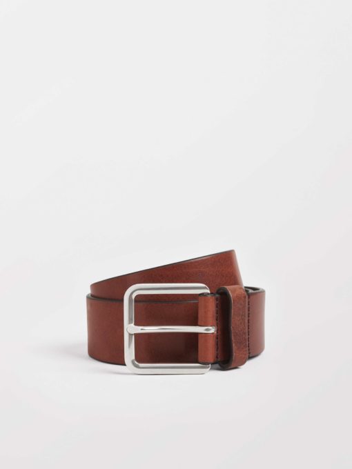 Tiger of Sweden Barrent Belt Dark Brown