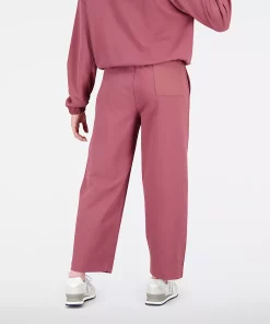 New Balance Athletics Remastered Textured Doubleknit Pant Washed Burgundy