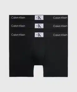 Calvin Klein 3-Pack Trunks Black
