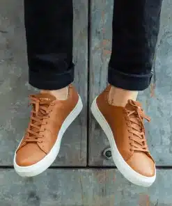 Sneaky Steve Moore Leather Shoe Cognac