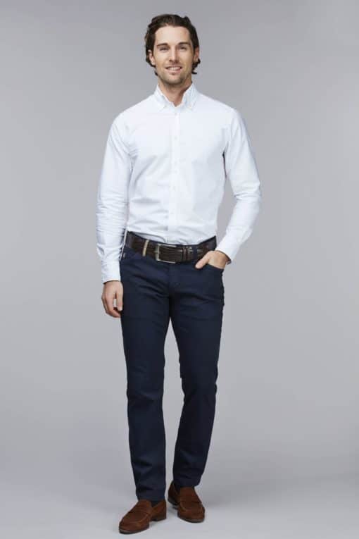 Hansen & Jacob 5-Pkt Cut´n Sew Pan Oxford Navy