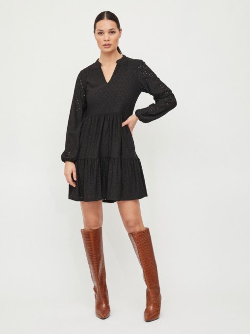 Vila Kawa Dress Black
